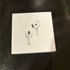 White Wireless Earbuds (gen 4)